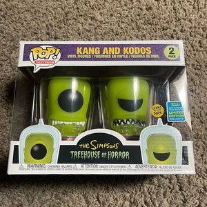 Funko Pop Simpsons, treehouse of horror, Kang & Kodos